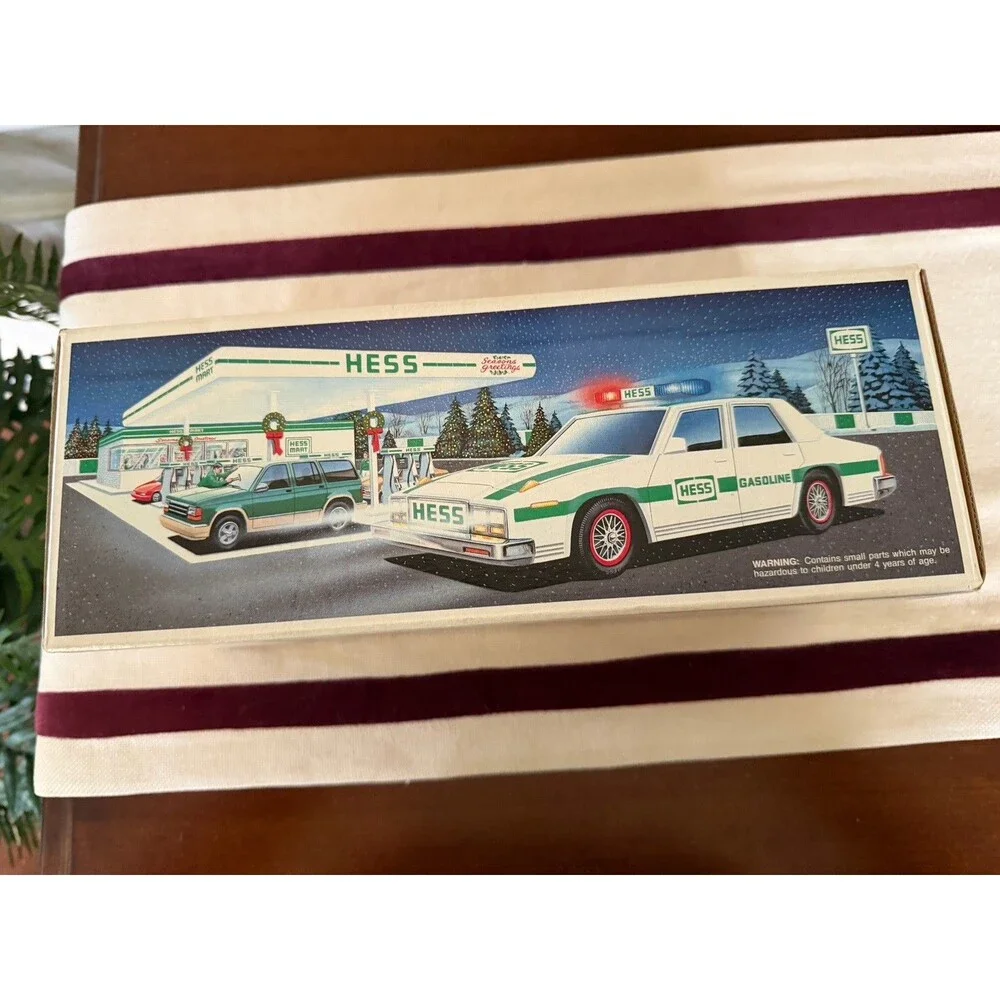 Hess Patrol Car 1993 Original Box and Packaging Excellent Condition Vintage